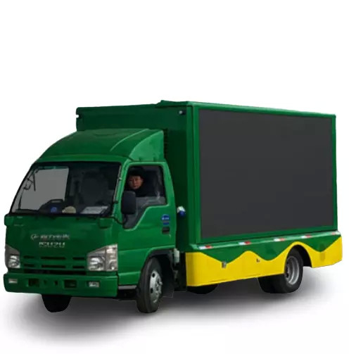 1.5m LEDの掲示板のトラック98hp P5 P6 P4生演奏ショーのための移動式LED表示トラック