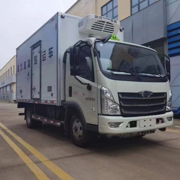 Foton 5tonsの医学の屑の移動車のユーロIIIの95km/H臨床不用な移動車