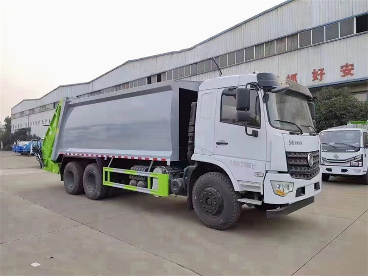 ゴミ車 洗濯機 ダンフェン 5995 kg コンパクター カーボン・スティール・シャシー付き ゴミ車