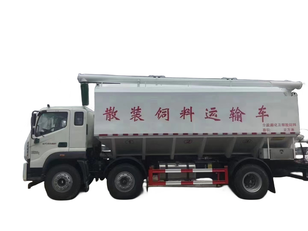 大量飼料 飼料 タンク 輸送 トラック 7.00-16 タイヤ 232/315 Kw / hp