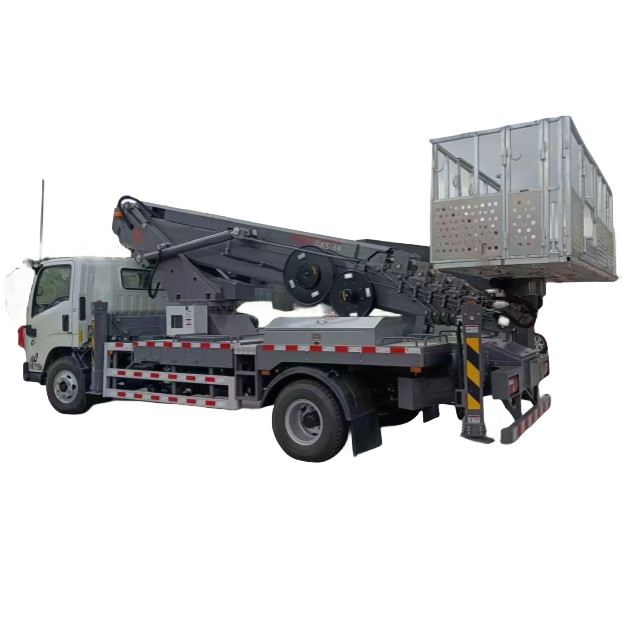 望遠鏡型空中作業トラック 最大動作高度23m