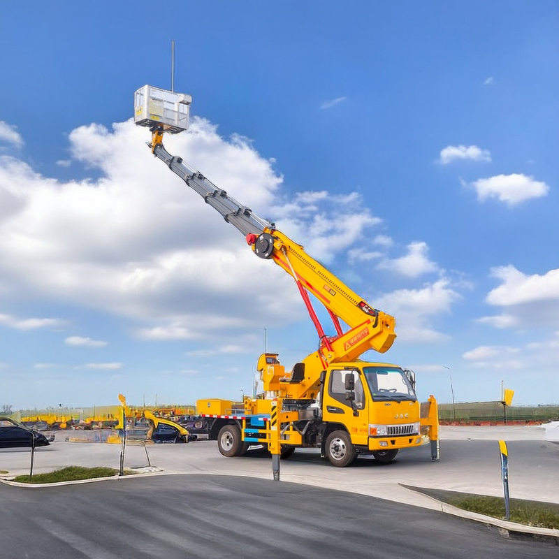 リモート/マニュアル空中プラットフォーム トラック レベル検出器 1000kg リフティング重量 ディーゼル燃料