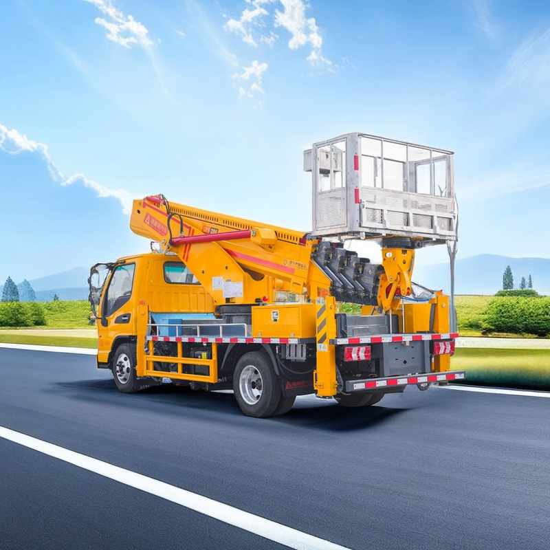 リモート/マニュアル空中プラットフォーム トラック レベル検出器 1000kg リフティング重量 ディーゼル燃料