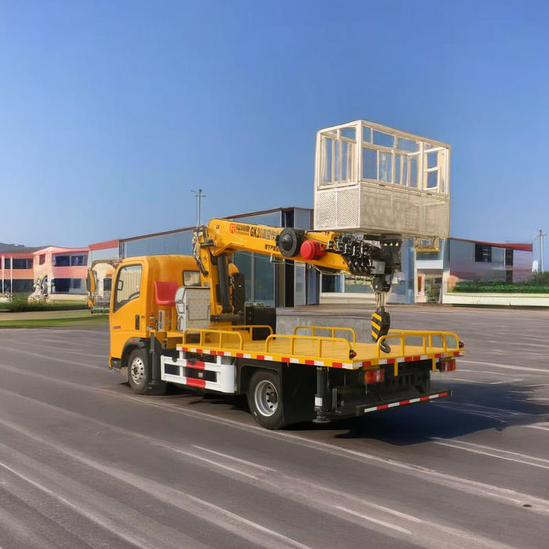 ホウ・シャシ 4×2 ドライブ 21M トラック 搭載 空中作業プラットフォーム 95km/H 200kg 負荷