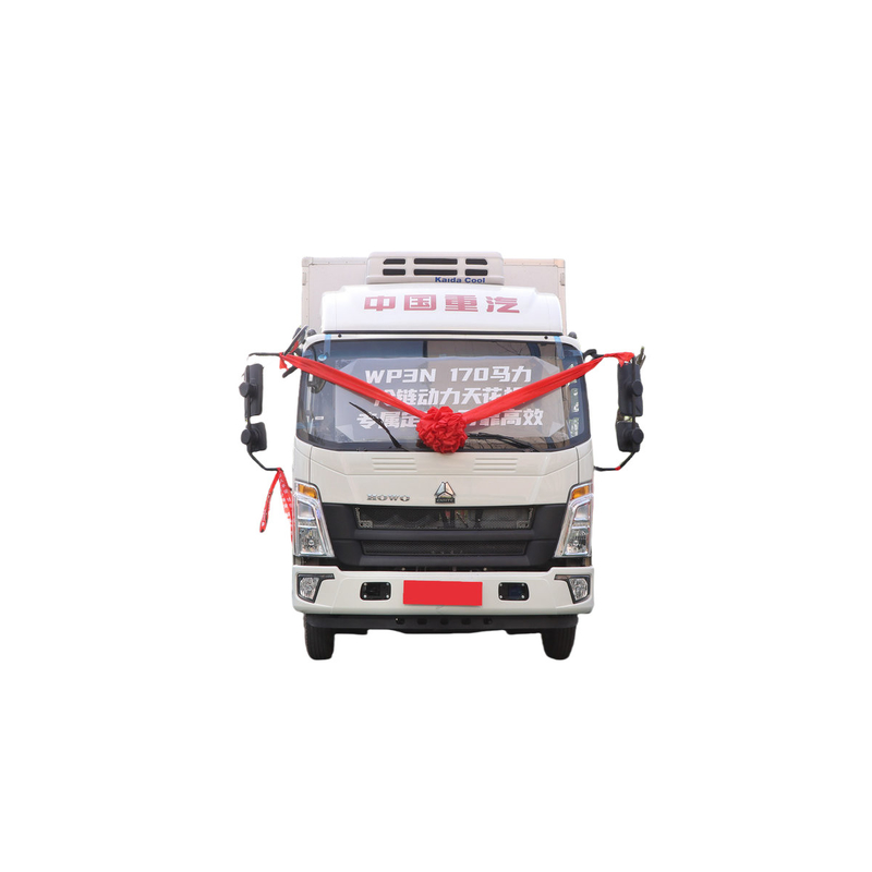 シノトルク ホウ 小型冷蔵庫 トラック 95km/h 130hp 5トンのミニ冷蔵トラック