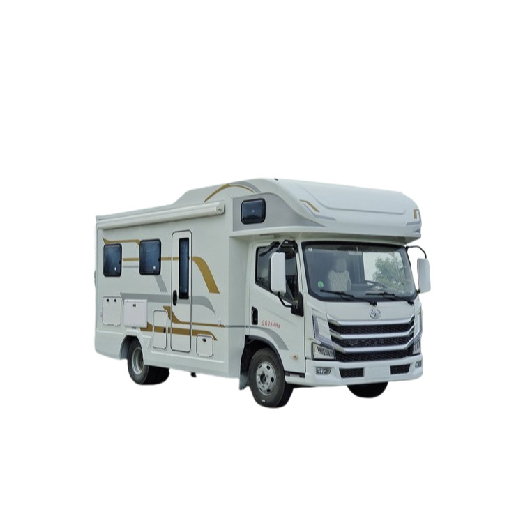 YUEJIN 4x2 モバイル・オート・モーターホーム 豪華型露天カーバン