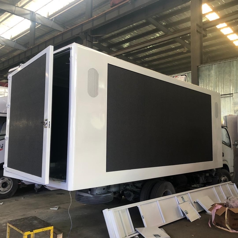 取付けられるトラックのためのカスタマイズされた12ft/14ft/16ft/18ft P4デジタルLEDスクリーン箱