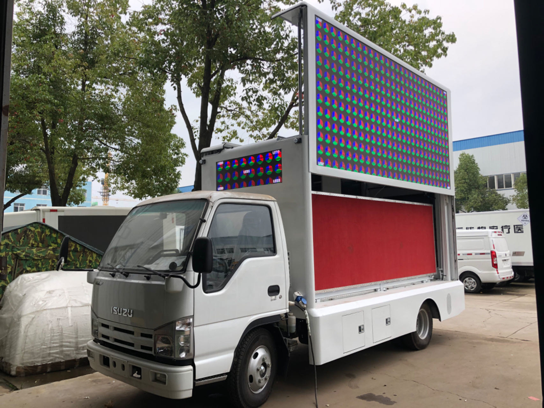 LEDロービング広告トラック 日本ブランド 4.2m 小型LEDモバイルステージトラック