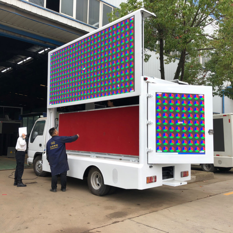 LEDロービング広告トラック 日本ブランド 4.2m 小型LEDモバイルステージトラック