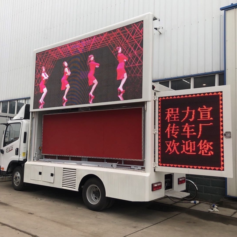 HOWO モバイルライト LED広告 トラックディスプレイボックス ビルボード 透明な画面サイン P4 P5 P6