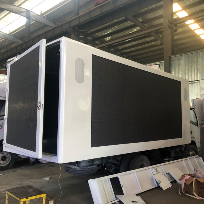 中国のブランド モバイル広告カー P4 P5 P6 P8 P10 LEDディスプレイトラック