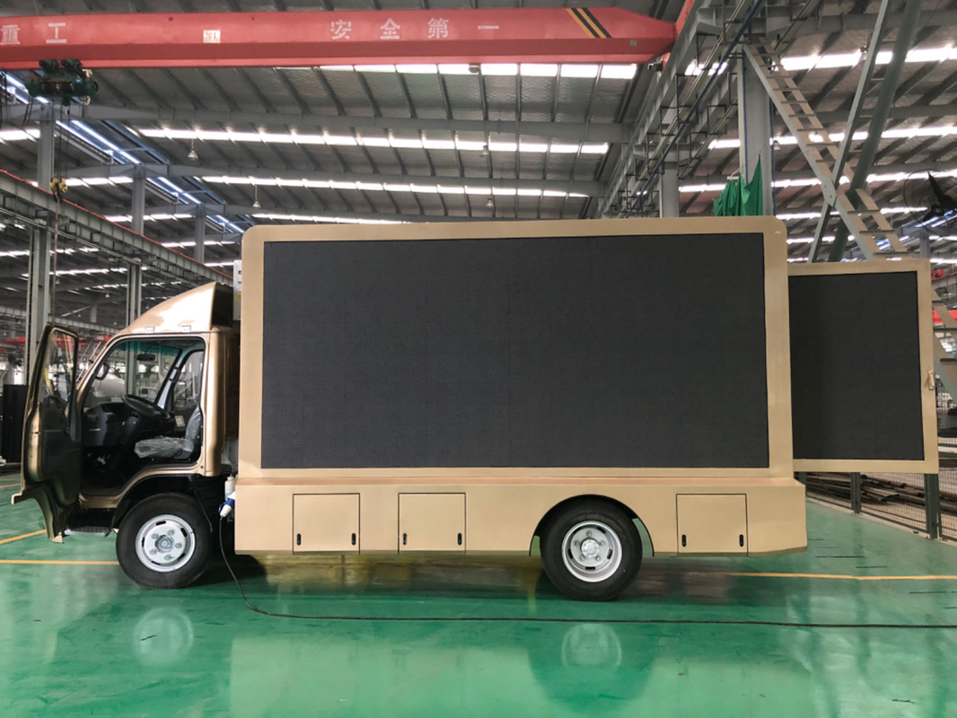 防水 フルカラー P3 P4 スクリーン モバイル 広告 トラック 屋外 LED ディスプレイ ステージ トラック