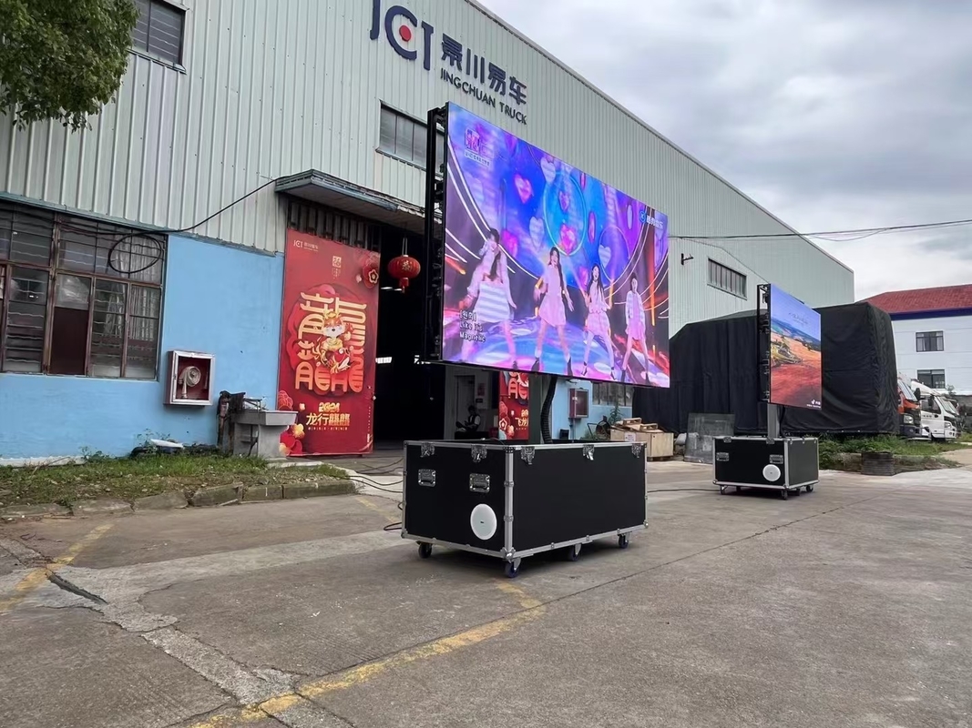 P2.5 P3 P4 P5 P6 P8 P10 アウトドアモバイル広告 トラック バン トレーラー LED 掲示板 大きなモバイル パンタラ LEDディスプレイ