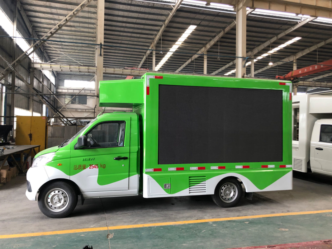 Euro 5 Outdoor P4 フルカラー LED 掲示板 モバイル広告 デジタルメディア トラック