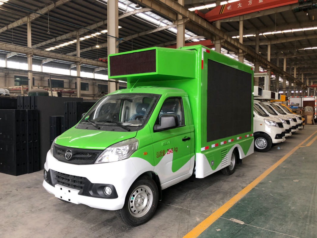 Euro 5 Outdoor P4 フルカラー LED 掲示板 モバイル広告 デジタルメディア トラック