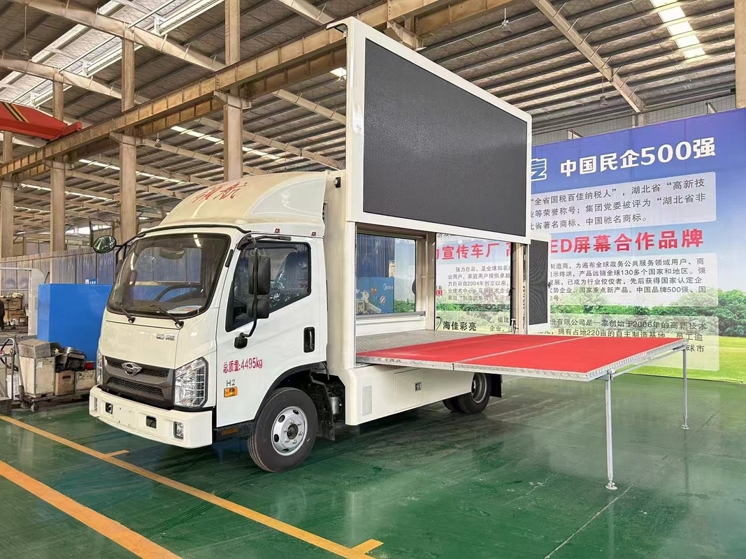 フォトン 4X2 モバイル LED トラック 広告 防水 P4 P5 P6 屋外車両 LED ディスプレイ