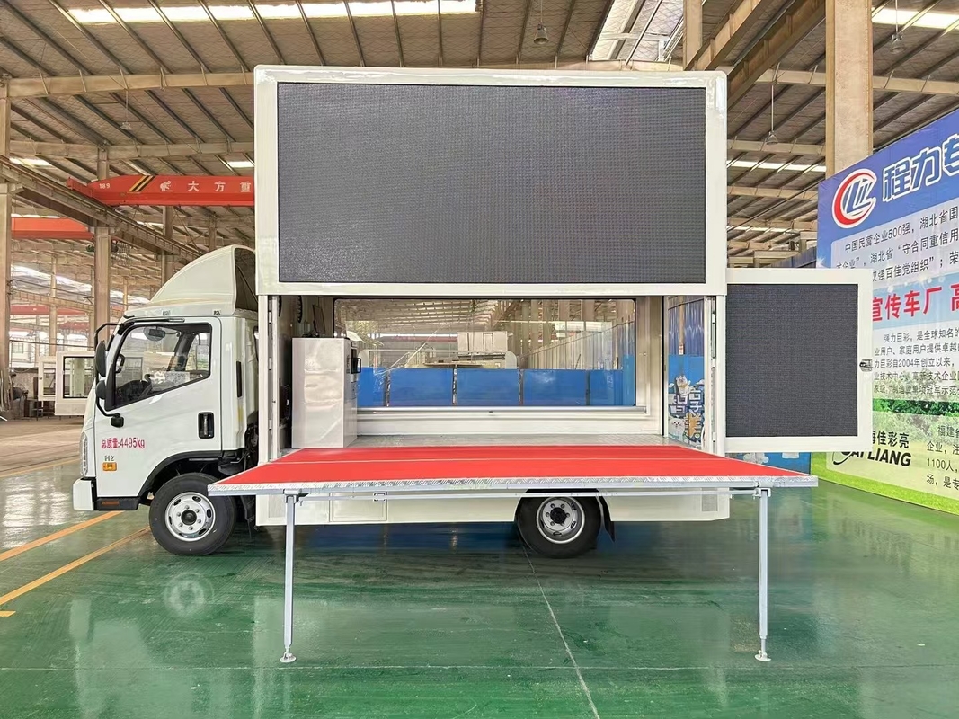 フォトン 4X2 モバイル LED トラック 広告 防水 P4 P5 P6 屋外車両 LED ディスプレイ