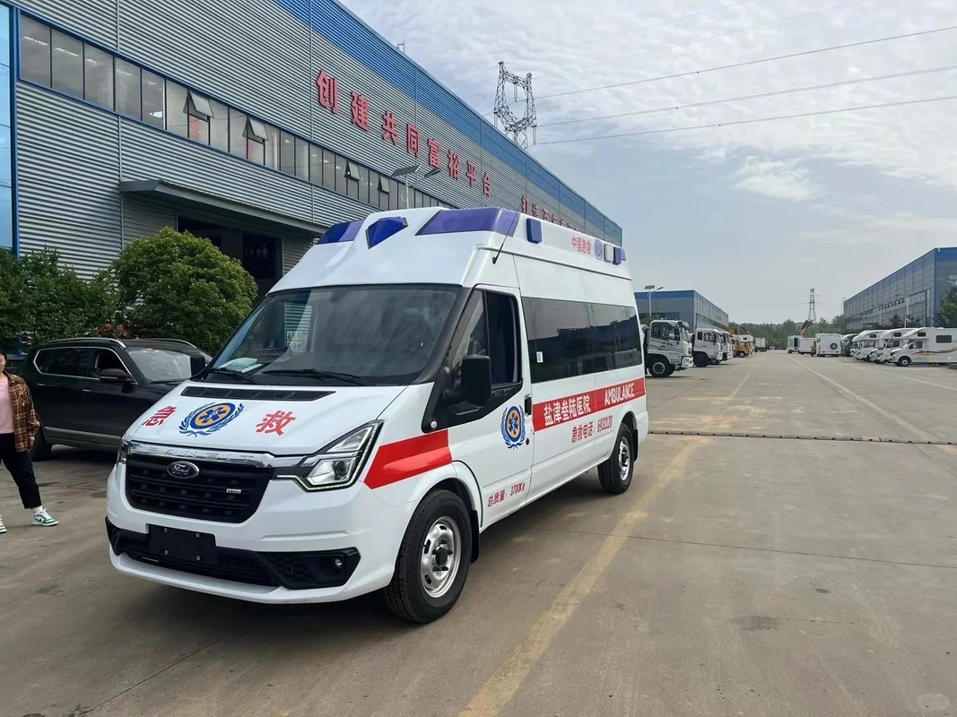 フォード パーソナライゼーション 救急車 車両 4x2 救急車 トランジット V348 PRO モニタリング ICU 救急車バン