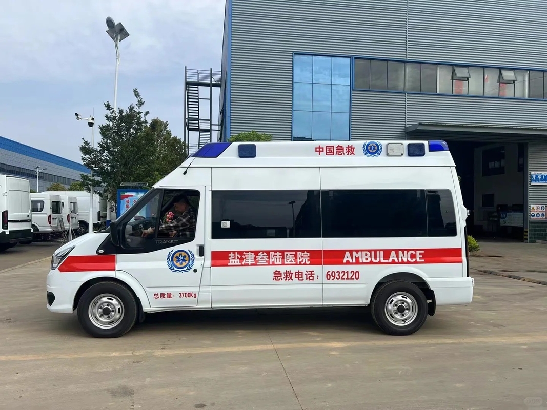 フォード パーソナライゼーション 救急車 車両 4x2 救急車 トランジット V348 PRO モニタリング ICU 救急車バン